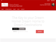 Tablet Screenshot of pennybroach.com